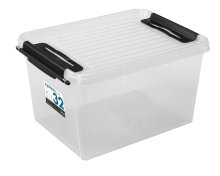 Plast1 plastboks m/lokk klar - SystemBox 32